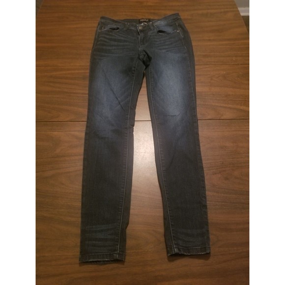 Judy Blue Denim - Judy Blue Skinny Fit Jeans Women's Size 7/28 Indigo Wash Stretch Denim (30x28.5)